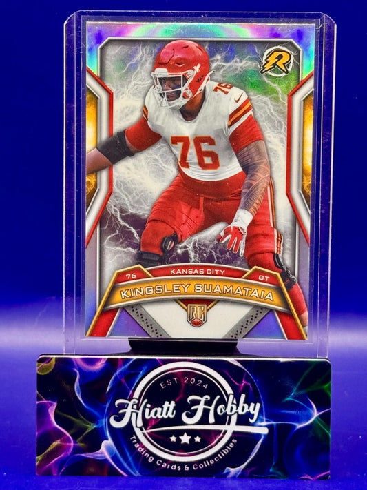2024 Topps Resurgence - Rookies Kingsley Suamataia #146 - Refractor (RC)