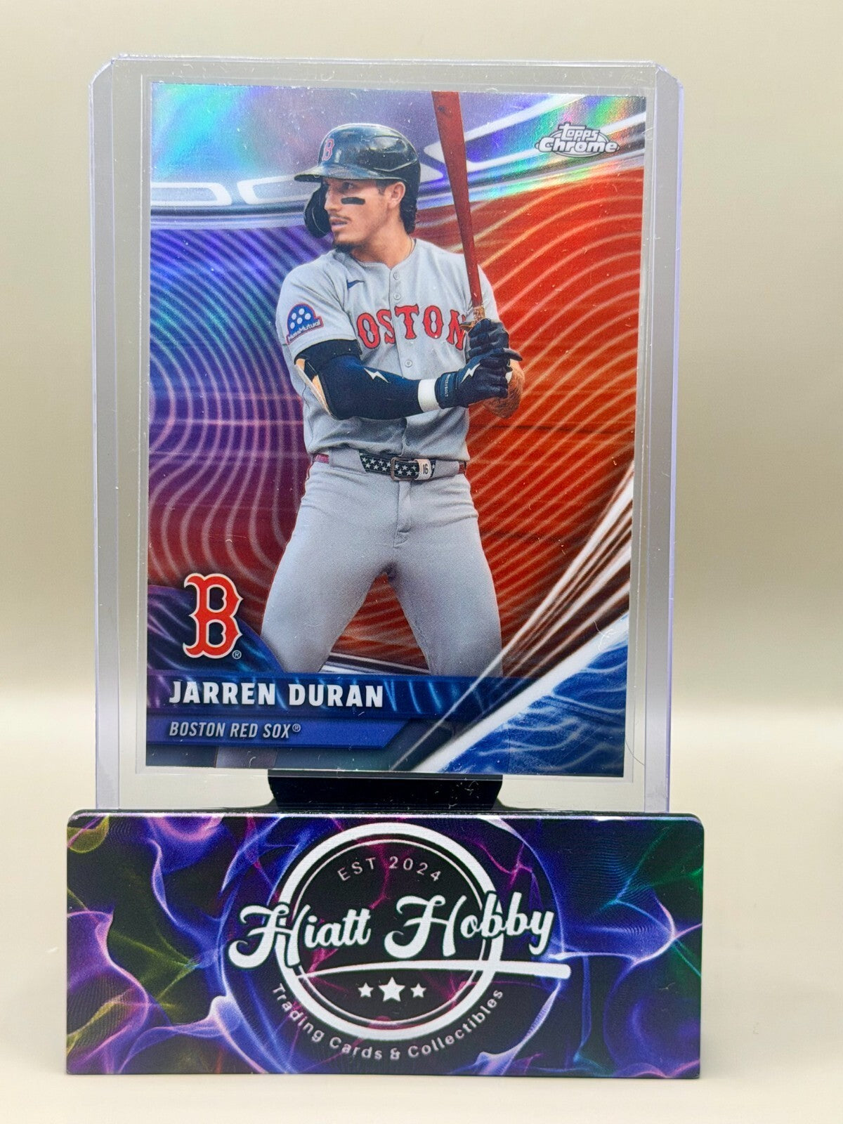 2026 Topps Chrome - #RVA-20 Jarren Duran - Chrome Rivals - Away