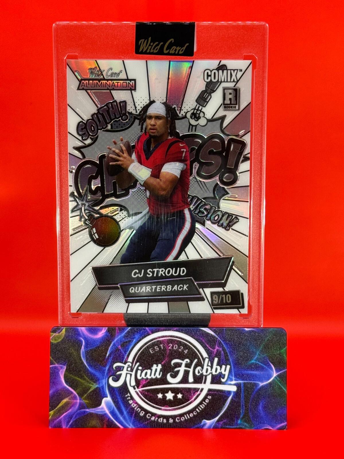 2023 Wild Card Alumination - CJ Stroud #ACSC-CS3 - Champs Rainbow Foil /10
