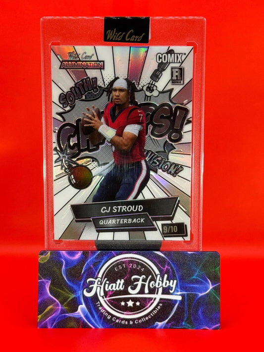 2023 Wild Card Alumination - CJ Stroud #ACSC-CS3 - Champs Rainbow Foil /10