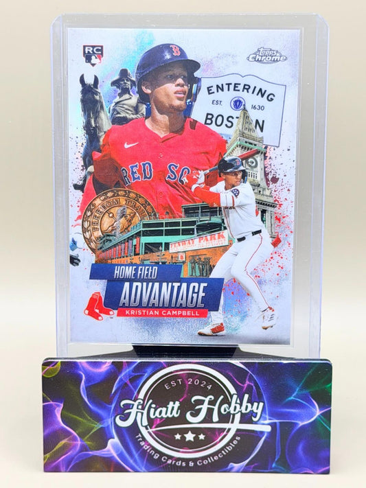 2025 Topps Chrome Update - Kristian Campbell #HA-43 - Home Field Advantage