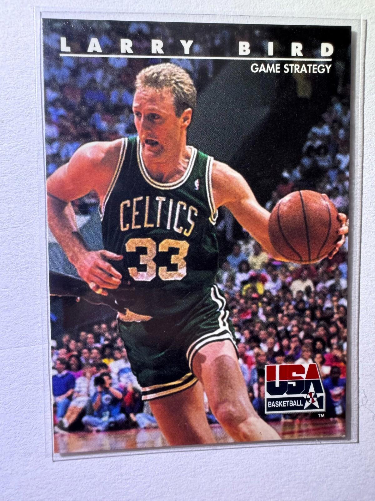 1992 Skybox USA Basketball Larry Bird - LOT of 4