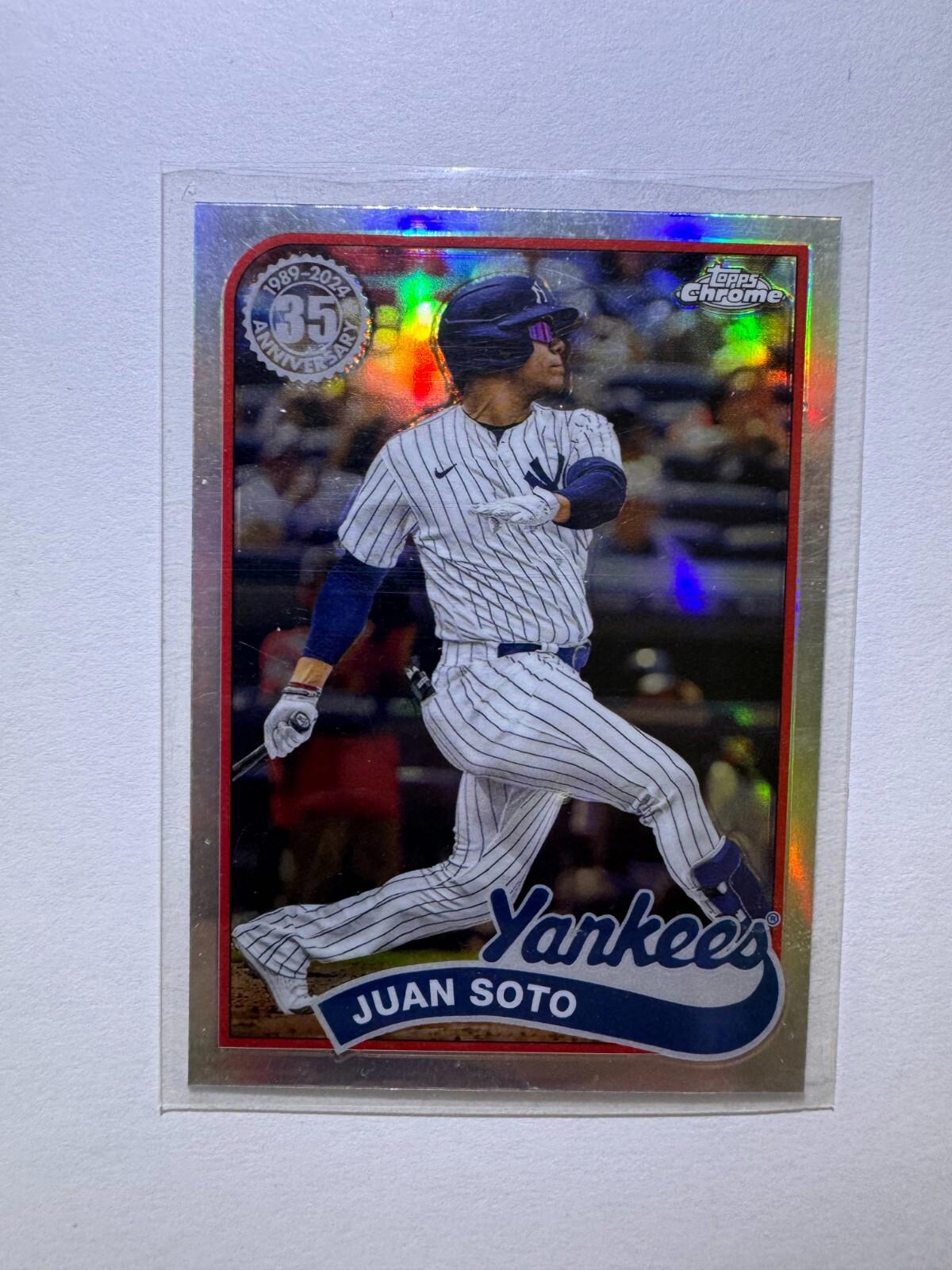 2024 Topps & Topps Chrome 35th Anniversary w/ Chrome Refractors- Lot of 6