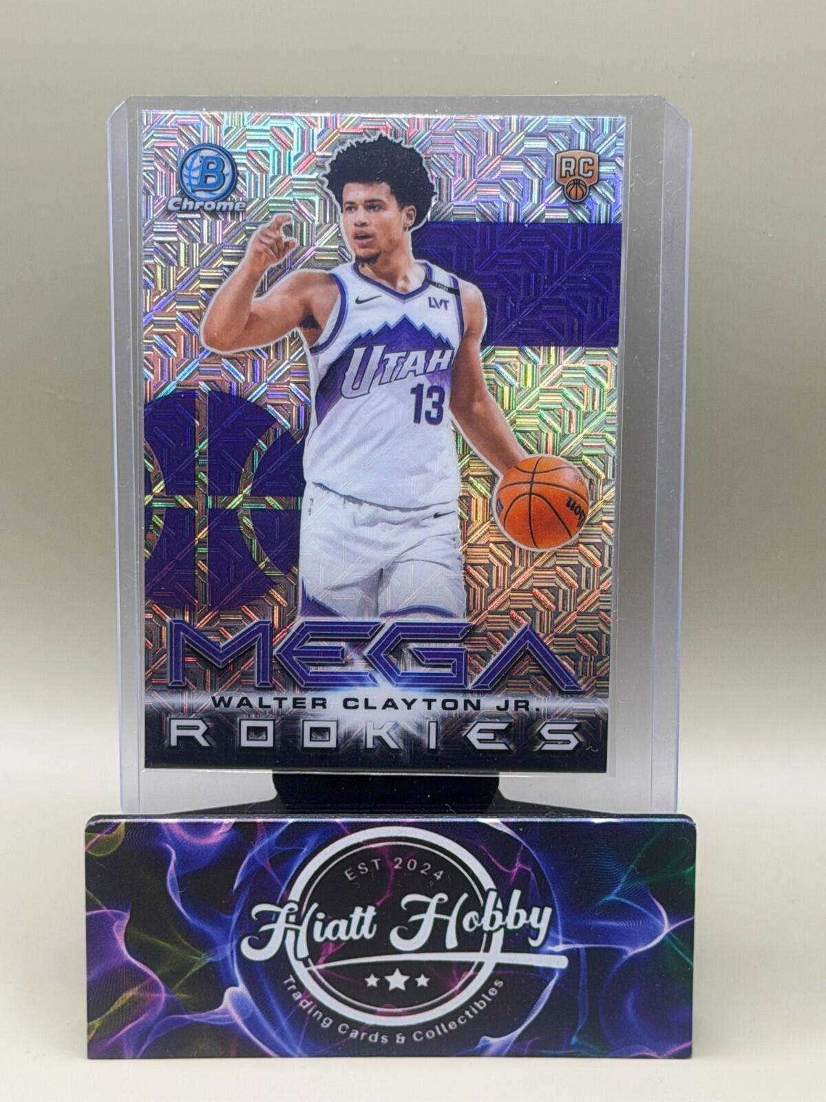 2025-26 Bowman Chrome Basketball - #MR-18 Walter Clayton Jr - Mega Rookies (RC)