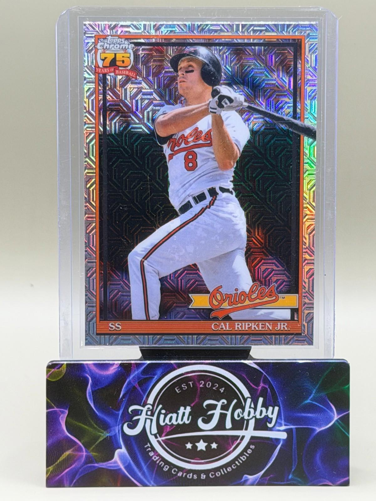 2026 Topps Series 1 #91C-63 Cal Ripken Jr - 35th Anniversary Chrome Mojo
