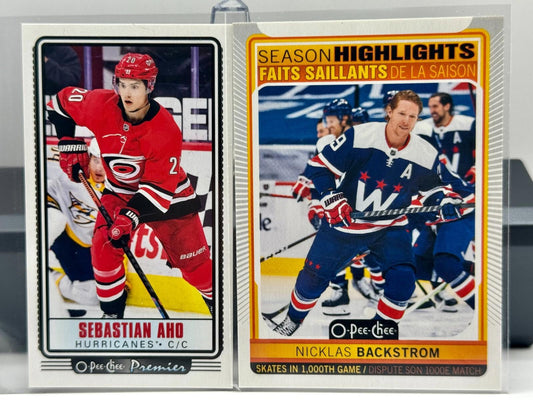 2021 O-Pee-Chee Hockey - Lot of 2