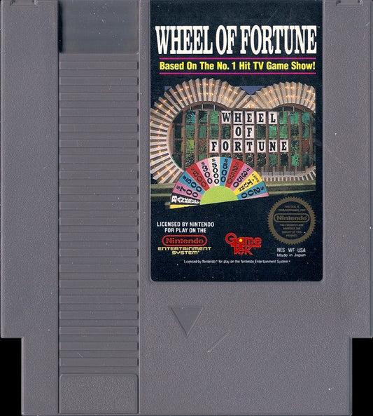 Loose NES Cart - Wheel of Fortune